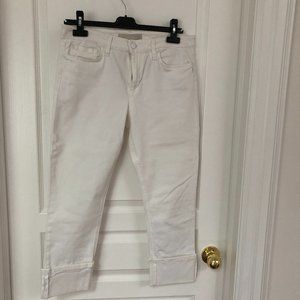 Joe's White Capri Pants - Size 30